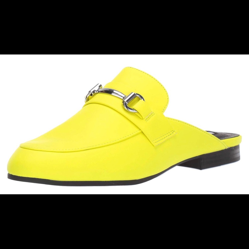 Steve Madden Mules New Neon Yellow Fit like 9-9.5